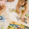 imageMelissa ampamp Doug Under The Sea Ocean Animals Wooden Jigsaw Puzzle with Storage Tray 24 pcsBundle Dinosaurs  Safari  Under the Sea