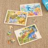 imageMelissa ampamp Doug Under The Sea Ocean Animals Wooden Jigsaw Puzzle with Storage Tray 24 pcsBundle Dinosaurs  Safari  Under the Sea