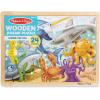 imageMelissa ampamp Doug Under The Sea Ocean Animals Wooden Jigsaw Puzzle with Storage Tray 24 pcsUnder the Sea Ocean Animals