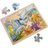 imageMelissa ampamp Doug Under The Sea Ocean Animals Wooden Jigsaw Puzzle with Storage Tray 24 pcsUnder the Sea Ocean Animals