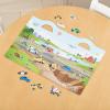 imageMelissa ampamp Doug Vehicles Puffy Sticker Play Set Travel Toy with DoubleSided Background 32 Reusable Puffy Stickers