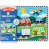 imageMelissa ampamp Doug Vehicles Wooden Peg Puzzle 8 pcsMelissa  Doug Vehicles Peg Puzzle