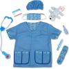 imageMelissa ampamp Doug Veterinarian Role Play Costume DressUp Set 9 pcs Kids Vet Costume Pretend Play DressUpCostume Set