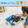 imageMelissa ampamp Doug Vroom ampamp Zoom Interactive Wooden Dashboard Racing Car Steering Wheel Toy Lights ampamp Sounds Preschool Learning Toys for Girls ampamp Boys 3  FSC Certified
