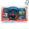 imageMelissa ampamp Doug Vroom ampamp Zoom Interactive Wooden Dashboard Racing Car Steering Wheel Toy Lights ampamp Sounds Preschool Learning Toys for Girls ampamp Boys 3  FSC Certified