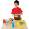imageMelissa ampamp Doug Wash and Dry Dish Set  24 Pieces Kids Play Dishes Play Kitchen Accessories Toy Dishes for Kids Kitchen Ages 3Dish Set