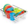 imageMelissa ampamp Doug Wash and Dry Dish Set  24 Pieces Kids Play Dishes Play Kitchen Accessories Toy Dishes for Kids Kitchen Ages 3Dish Set