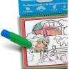 imageMelissa ampamp Doug Water Wow Mess Free Coloring Book Reusable WaterReveal Activity Pad On The Farm Travel Toys Party Favors for Toddlers ampamp Kids Ages 3Animals