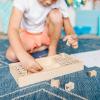 imageMelissa ampamp Doug Wooden Alphabet Stamp Set  56 Stamps with LowerCase and Capital Letters Preschool Writing Toys ABC Stamps Kids Arts ampamp Crafts Letter for Kids Ages 4