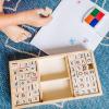 imageMelissa ampamp Doug Wooden Alphabet Stamp Set  56 Stamps with LowerCase and Capital Letters Preschool Writing Toys ABC Stamps Kids Arts ampamp Crafts Letter for Kids Ages 4