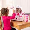 imageMelissa ampamp Doug Wooden Beauty Salon Play Set 18Piece Vanity with Pretend Play Toys Makeup Mirror Accessories ampamp More Preschool Toys for Girls ampamp Boys Ages 3  FSC Certified