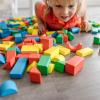 imageMelissa ampamp Doug Wooden Building Block Set  200 Blocks in 4 Colors ampamp 9 ShapesFrustrationFree Packaging