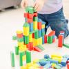 imageMelissa ampamp Doug Wooden Building Block Set  200 Blocks in 4 Colors ampamp 9 ShapesFrustrationFree Packaging