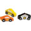 imageMelissa ampamp Doug Wooden Cars Vehicle Set in Wooden Tray