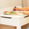 imageMelissa ampamp Doug Wooden Childs LiftTop Desk ampamp Chair  White Play Desk and Chair Set for Toddlers and Kids Ages 3