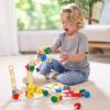 imageMelissa ampamp Doug Wooden Construction Building Set in a Box 48 pcs