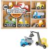 imageMelissa ampamp Doug Wooden Construction Site Vehicles with Wooden Storage Tray 8 pcsConstruction Site Vehicle
