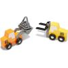 imageMelissa ampamp Doug Wooden Construction Site Vehicles with Wooden Storage Tray 8 pcsConstruction Site Vehicle