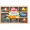 imageMelissa ampamp Doug Wooden Construction Site Vehicles with Wooden Storage Tray 8 pcsConstruction Site Vehicle