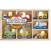 imageMelissa ampamp Doug Wooden Construction Site Vehicles with Wooden Storage Tray 8 pcsConstruction Site Vehicle