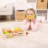 imageMelissa ampamp Doug Wooden Cutting Fruit Toy Food Set ampamp Pretend Play Kitchen Accessories Preschool Learning Toys for Girls ampamp Boys 3118 x 1085 x 195