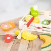 imageMelissa ampamp Doug Wooden Cutting Fruit Toy Food Set ampamp Pretend Play Kitchen Accessories Preschool Learning Toys for Girls ampamp Boys 3118 x 1085 x 195