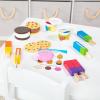 imageMelissa ampamp Doug Wooden Frozen Treats Ice Cream Play Set 24 pcs  Play Food and Accessories Food Toys for Toddlers and Kids 3
