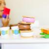 imageMelissa ampamp Doug Wooden Frozen Treats Ice Cream Play Set 24 pcs  Play Food and Accessories Food Toys for Toddlers and Kids 3