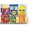 imageMelissa ampamp Doug Wooden Latches Board Sensory Activity Toy for Kids Doors and Locks Toy Wooden Busy Board Toddler Toys for Ages 3