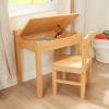 imageMelissa ampamp Doug Wooden LiftTop Desk ampamp Chair  HoneyBlonde