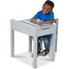 imageMelissa ampamp Doug Wooden LiftTop Desk ampamp Chair  HoneyGrey