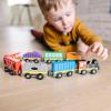imageMelissa ampamp Doug Wooden Magnetic Train Cars  8 Piece Educational and SkillBuilding Wooden Toy for Boys and Girls