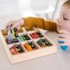 imageMelissa ampamp Doug Wooden Magnetic Train Cars  8 Piece Educational and SkillBuilding Wooden Toy for Boys and Girls