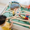 imageMelissa ampamp Doug Wooden Railway Set 130 PiecesFrustrationFree Packaging