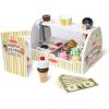 imageMelissa ampamp Doug Wooden Scoop ampamp Serve Ice Cream Counter Pretend Play Store 28 Toy Food ampamp Play Kitchen Accessories Preschool Toys for Girls ampamp Boys 3Scoop  Serve Ice Cream Counter