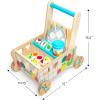 imageMelissa ampamp Doug Wooden Shape Sorting Grocery Cart Push Toy and Puzzles  Pretend Play Grocery Toys Sorting and Stacking Toys for Infants and Toddlers Ages 1  FSCCertified Materials