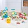 imageMelissa ampamp Doug Wooden Shape Sorting Grocery Cart Push Toy and Puzzles  Pretend Play Grocery Toys Sorting and Stacking Toys for Infants and Toddlers Ages 1  FSCCertified Materials