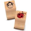 imageMelissa ampamp Doug Wooden Stamp Set Favorite Things  26 Wooden Stamps 4Color Stamp PadStamp Set