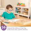 imageMelissa ampamp Doug Wooden Stamp Set Favorite Things  26 Wooden Stamps 4Color Stamp PadStamp Set