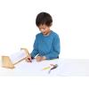 imageMelissa ampamp Doug Wooden Tabletop Paper Roll Dispenser With White Bond Paper 12 inches x 75 feet Drawing For Kids Art Craft Roll For KidsPaper Roll Dispenser