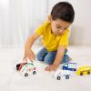 imageMelissa ampamp Doug Wooden Town Vehicles Set in Wooden Tray 9 pcs