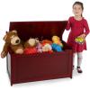 imageMelissa ampamp Doug Wooden Toy Chest  Espresso