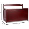 imageMelissa ampamp Doug Wooden Toy Chest  Espresso