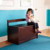 imageMelissa ampamp Doug Wooden Toy Chest  Espresso