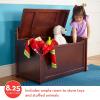 imageMelissa ampamp Doug Wooden Toy Chest  Espresso