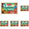 imageMelissa ampamp Doug 52 Wooden Alphabet Magnets in a Box  Uppercase and Lowercase Letters1 Count Pack of 5