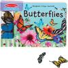 imageMelissa ampamp Doug Childrens Book  PlayAlongs Butterflies 10 Pages 6 Butterfly Toys
