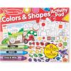 imageMelissa ampamp Doug Colors and Shapes Coloring and Sticker Activity Pad  FSCCertified Materials