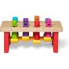 imageMelissa ampamp Doug Deluxe Pounding Bench Wooden Preschool Learning Toy with Mallet100 x 50 x 42