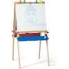 imageMelissa ampamp Doug Deluxe Wooden Art Easel for Kids with DryErase Board Chalkboard ampamp Drawing Paper Roller Folding DoubleSided Toddler Easel Preschool Learning Toys for Girls ampamp Boys Ages 3FrustrationFree Packaging